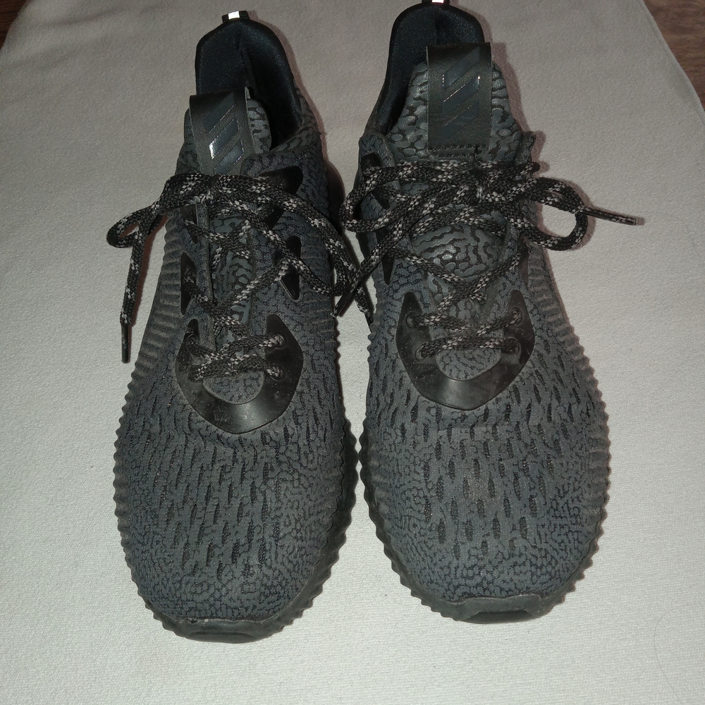 adidas Women's Black Knit Sneakers